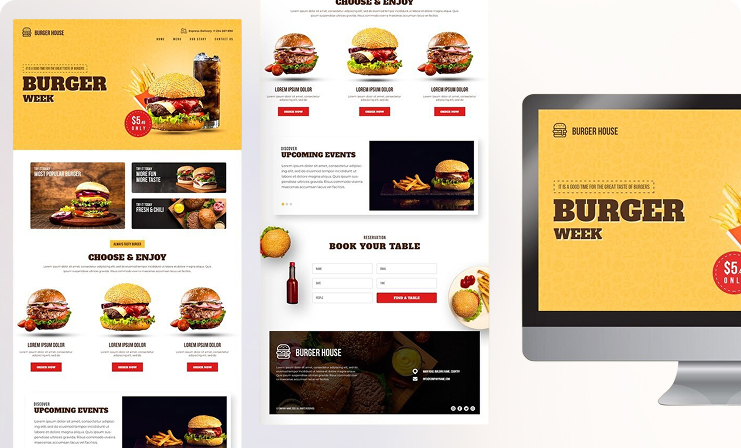 Web application interface
